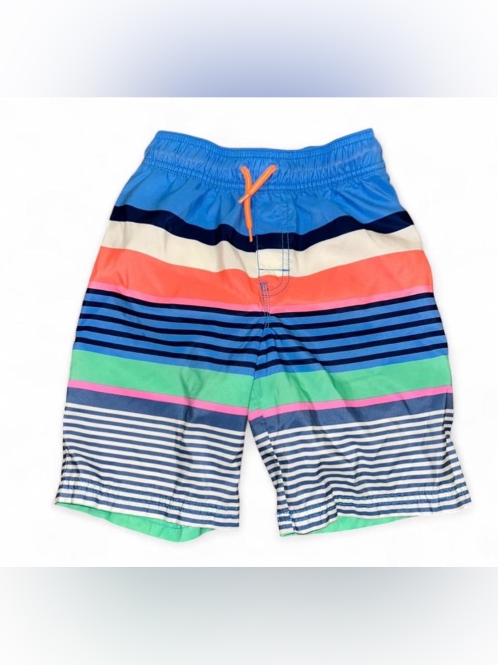 OshKosh B'gosh Bright Striped Swim Shorts Boys 7